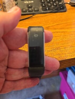 Black Fitness Tracker Smart Band - Brand Unspecified